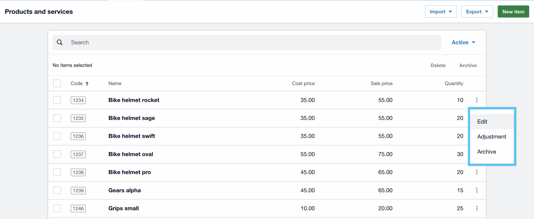 Xero Dashboard