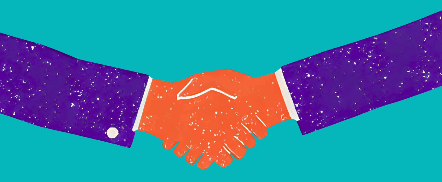 Two business professionals agree on services under VAT registration